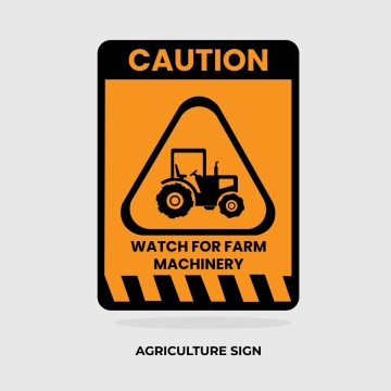 Free Agriculture Farm Vehicles Sign Clip Art Template to Edit Online