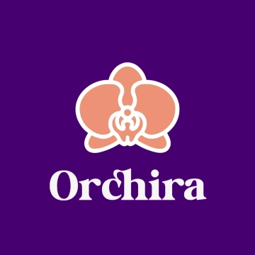 Free Orchid Flower Shop Logo to Edit Online