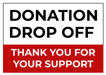 Free Drop Off Sign Template to Edit Online