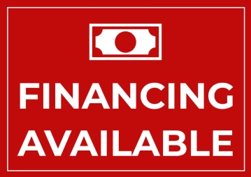 Free Financing Available Sign Template to Edit Online