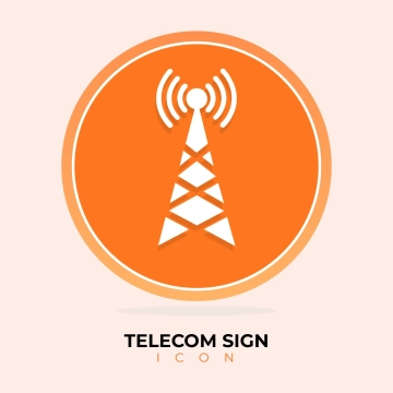 Free Telecom Icon Sign Clip Art Template to Edit Online