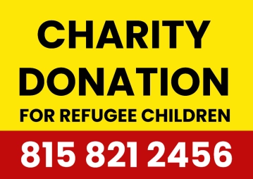 Free Nonprofit Yard Sign Template to Edit Online