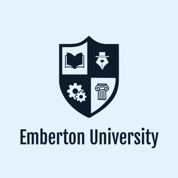 Free University Emblem Logo to Edit Online