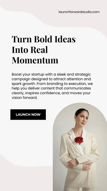 Free Startup Instagram Ad Template to Edit Online