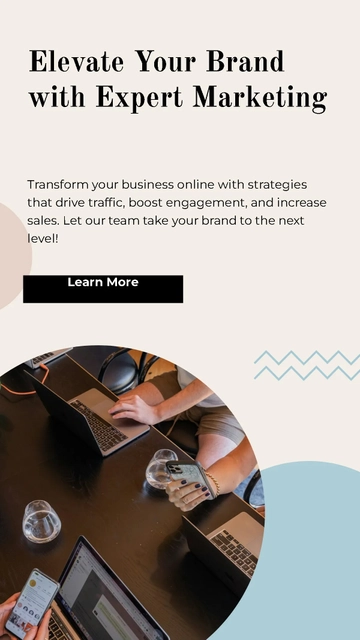 Free Digital Marketing Agency Facebook Story Template to Edit Online