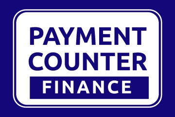 Free Payment Counter Finance Sign Template to Edit Online