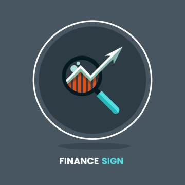 Free Finance Network Sign Clip Art Template to Edit Online