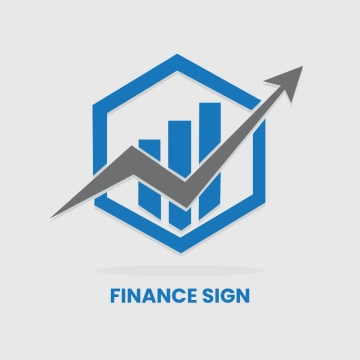 Free Finance Arrow Sign Clip Art Template to Edit Online