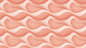 Free Muted Coral Wave Pattern Aesthetic Background Template to Edit Online