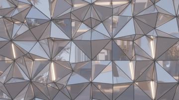 Free 3D Reflective Wall Background Template to Edit Online