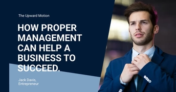 Free Modern Business Blog Header Template to Edit Online