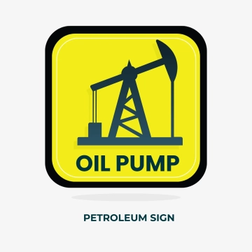 Free Petroleum Oil Pump Sign Clip Art Template to Edit Online