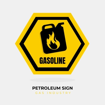 Free Petroleum Gas Industry Sign Clip Art Template to Edit Online