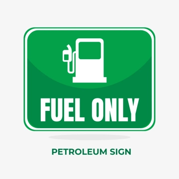 Free Petroleum Fuel Only Sign Clip Art Template to Edit Online