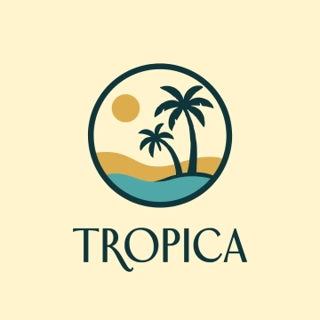 Free Tropical Resort Logo to Edit Online