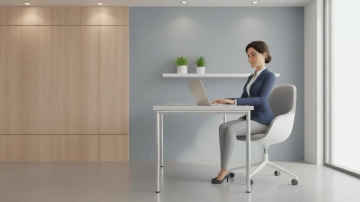 Free 3D Office Background Template to Edit Online