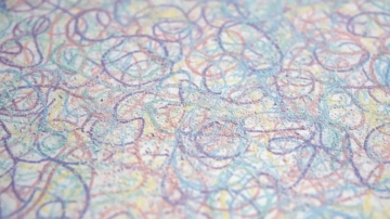 Free Pastel Crayon Scribble Art Background Template to Edit Online