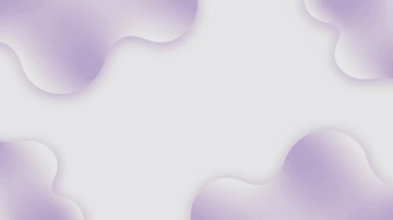 Free Soft Lilac Minimal Blob Aesthetic Background Template to Edit Online