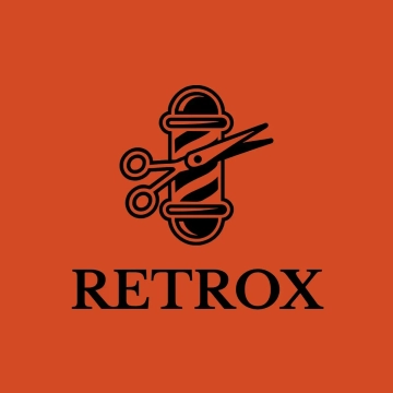 Free Retro Barber Shop Logo to Edit Online