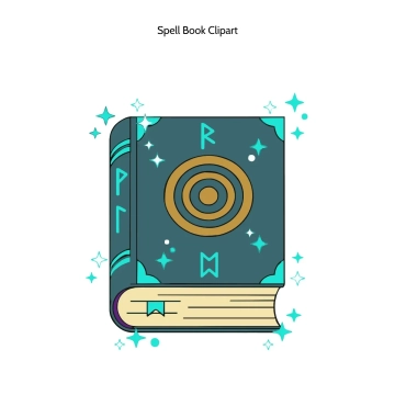 Free Spell Book Vector Clipart (PNG, SVG) to Edit Online
