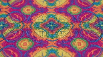 Free Vibrant Textile Pattern Photography Background Template to Edit Online