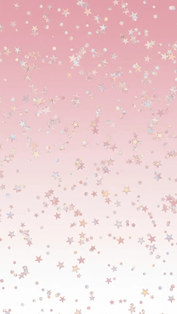 Free Holographic Chrome Star Pink Background Template to Edit Online