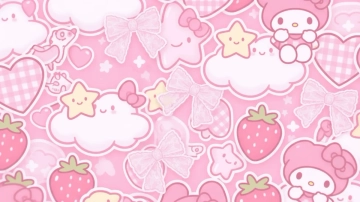 Free Kawaii Cute Background Template to Edit Online