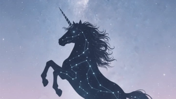 Free Cute Unicorn Galaxy Background Template to Edit Online