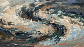 Free Artistic Brush Stroke Background Template to Edit Online