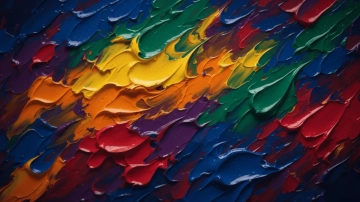 Free Vibrant Paint Texture Art Background Template to Edit Online