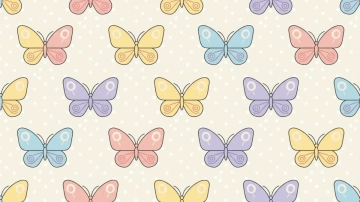 Free Butterfly Cute Background Template to Edit Online