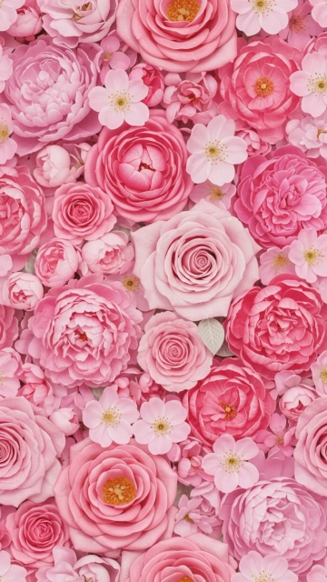 Free Pink Flower Background Template to Edit Online