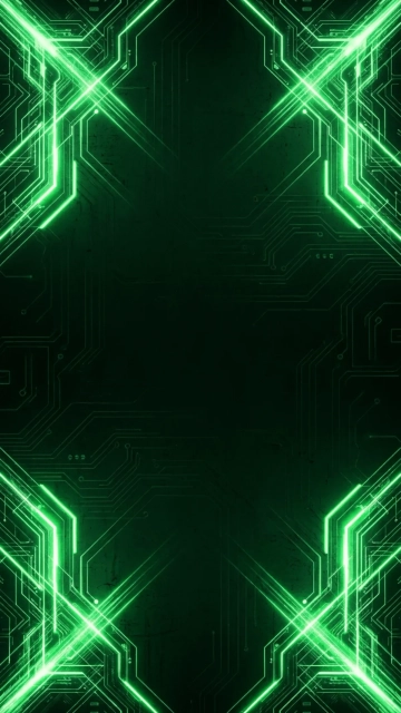 Free Neon Green Background Template to Edit Online