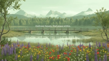 Free Beautiful Nature Scene Background Template to Edit Online