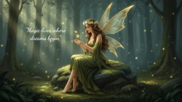 Free Beautiful Fairy Background Template to Edit Online
