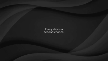 Minimalist Black Background Template to Download