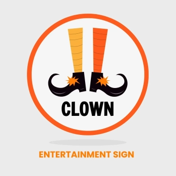 Free Entertainment Comedy Sign Clip Art Template to Edit Online