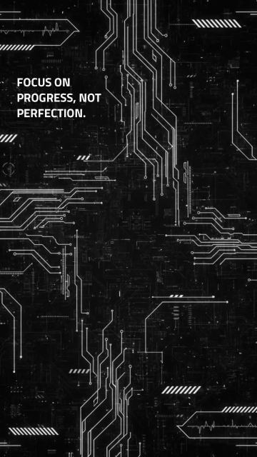 Free Black Tech Background Template to Edit Online
