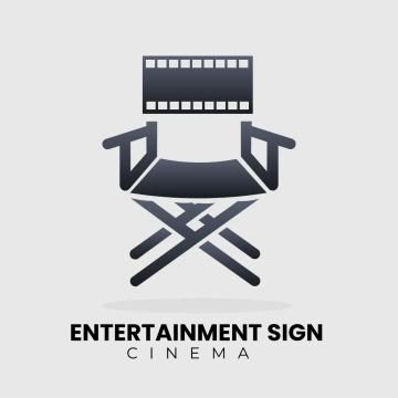 Free Entertainment Cinema Sign Clip Art Template to Edit Online