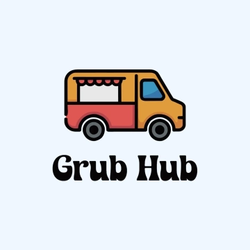 Free Creative Food Truck Logo to Edit Online