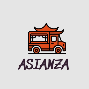 Free Asian Food Truck Logo to Edit Online