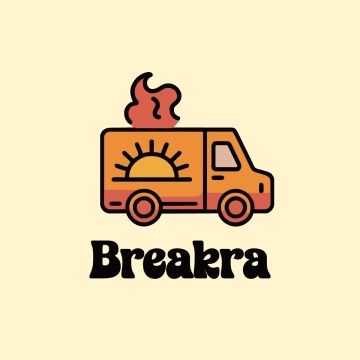 Free Breakfast Food Truck Logo to Edit Online