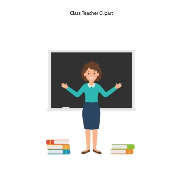Free Class Teacher Vector Clipart (PNG, SVG) to Edit Online