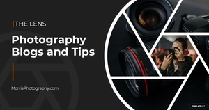 Free Photography Blog Banner Template to Edit Online