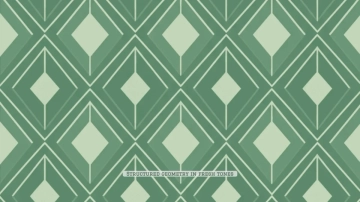 Free Diamond Pattern Green Background Template to Edit Online