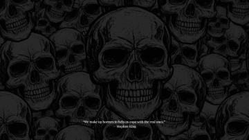 Free Scary Black Background Template to Edit Online