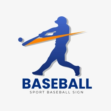 Free Sport Baseball Sign Clip Art Template to Edit Online