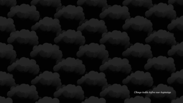 Free Black Cloud Background Template to Edit Online