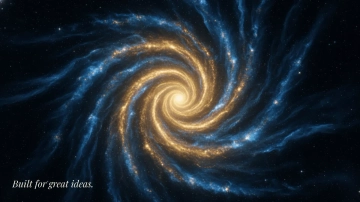 Free Bright Galaxy Gold Background Template to Edit Online