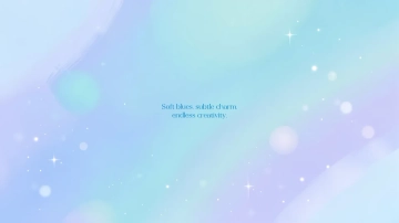 Free Soft Pastel Blend Blue Background Template to Edit Online